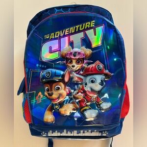 Paw Patrol Adventure City 17” Backpack | Large Compartments & Side Pockets🐾